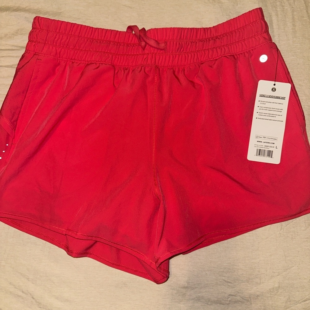 Layer 8 Women's Pink Athletic Shorts